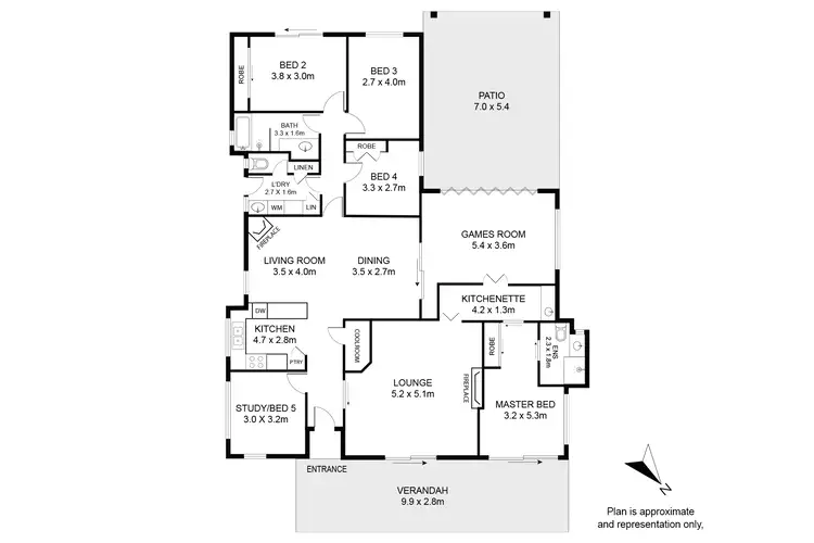 Floorplan of Homely house listing, 65 First Avenue, Bickley WA 6076