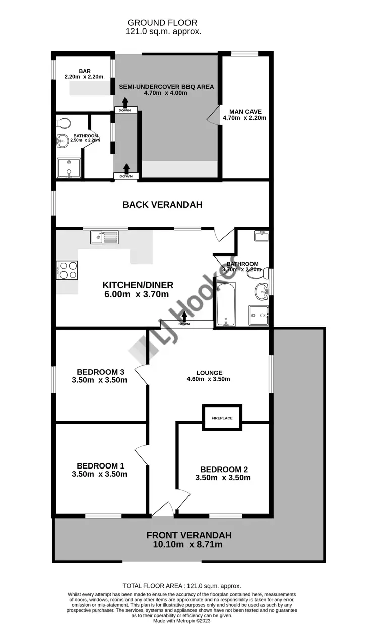Floorplan of Homely house listing, 135 Cessnock Road, Abermain NSW 2326