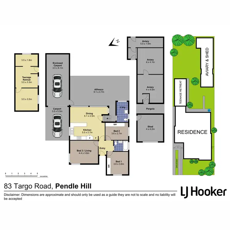 Floorplan of Homely house listing, 83 Targo Road, Pendle Hill NSW 2145