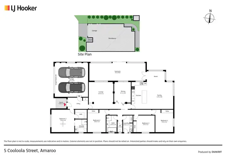 Floorplan of Homely house listing, 5 Cooloola Street, Amaroo ACT 2914