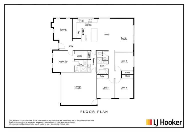Floorplan of Homely house listing, 64 Krateron Street, Fraser Rise VIC 3336