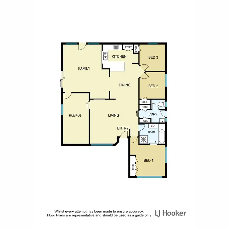 Floorplan of Homely house listing, 1 Theten Court, Kallangur QLD 4503