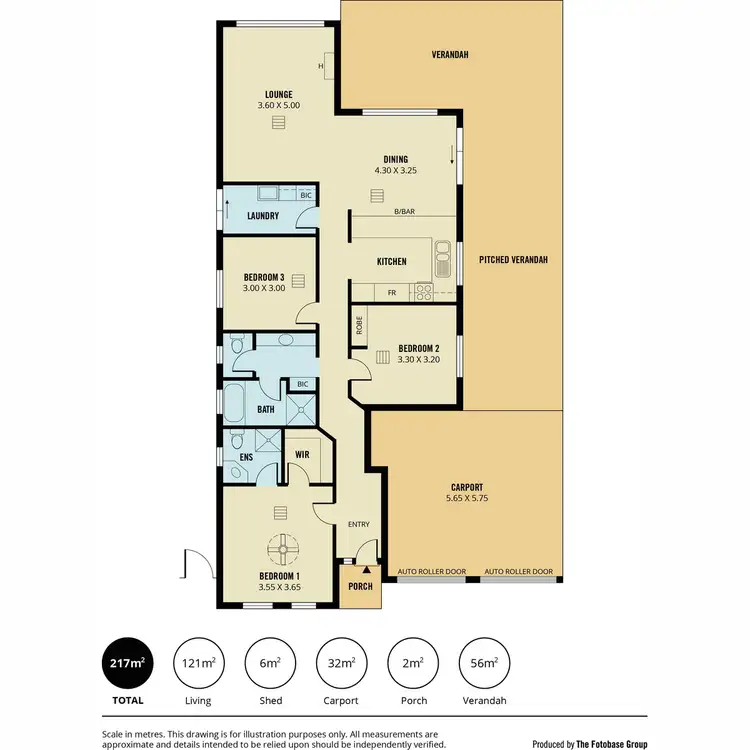 Floorplan of Homely house listing, 7 Harvey Avenue, Walkley Heights SA 5098