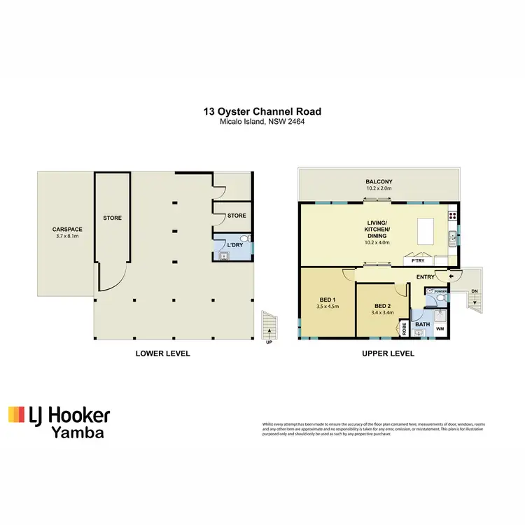 Floorplan of Homely house listing, 13 Oyster Channel Road, Micalo Island NSW 2464