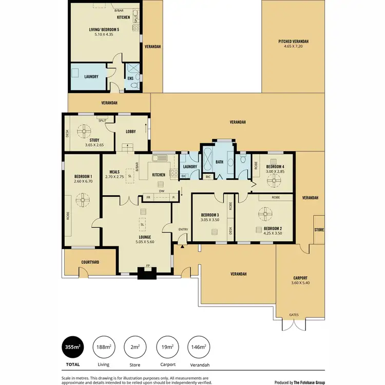 Floorplan of Homely house listing, 17 Tamala Crescent, Gilles Plains SA 5086
