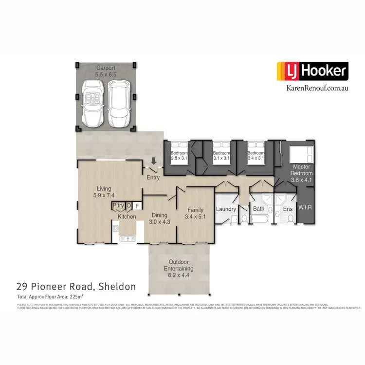 Floorplan of Homely house listing, 29 Pioneer Road, Sheldon QLD 4157