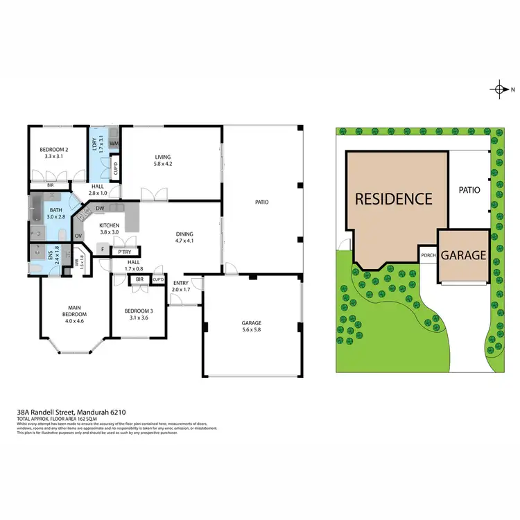 Floorplan of Homely house listing, 38a Randell Street, Mandurah WA 6210