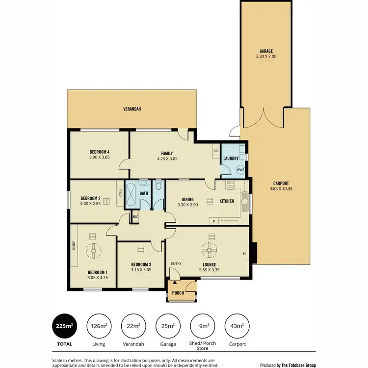 Floorplan of Homely house listing, Address available on request