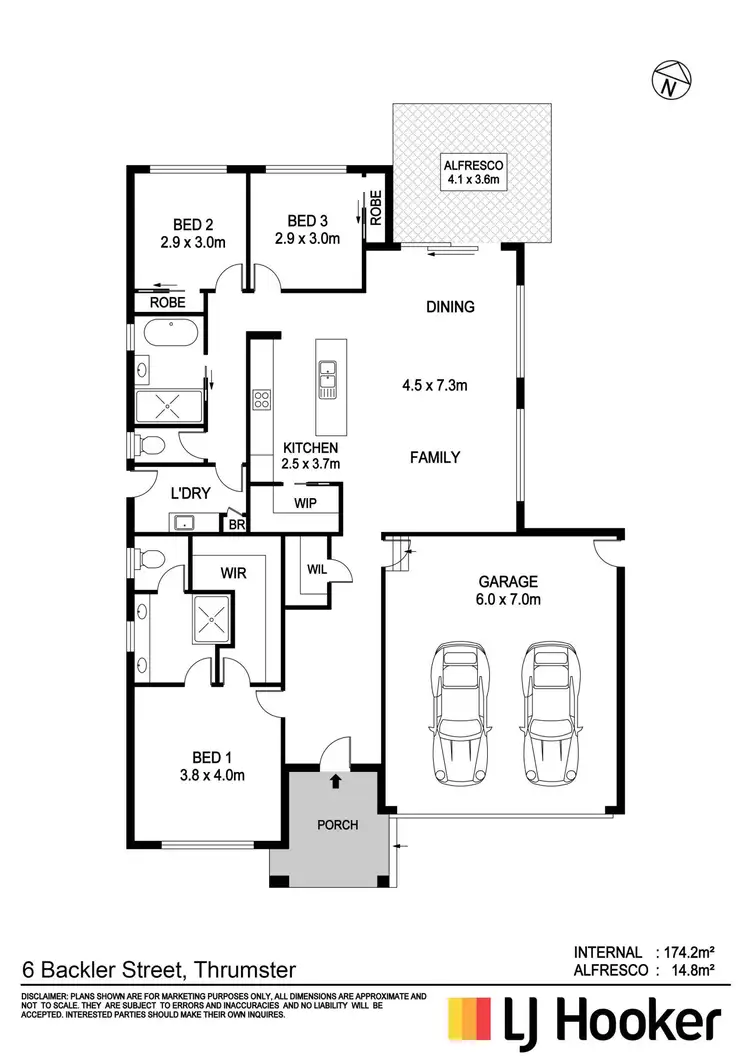 Floorplan of Homely house listing, 6 Backler Street, Port Macquarie NSW 2444