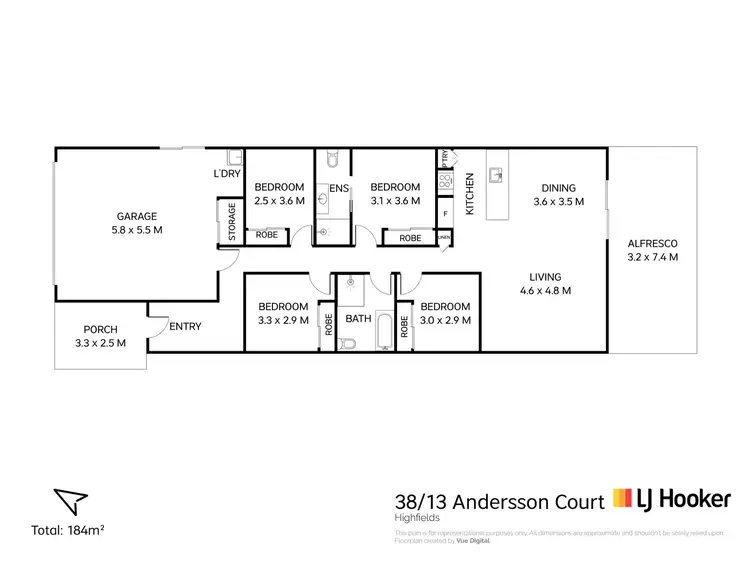 Floorplan of Homely house listing, 39/13 Andersson Court, Highfields QLD 4352
