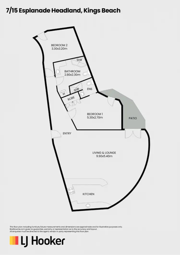 Floorplan of Homely apartment listing, 7/15 Esplanade Headland, Kings Beach QLD 4551