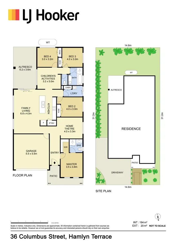 Floorplan of Homely house listing, 36 Columbus Street, Hamlyn Terrace NSW 2259