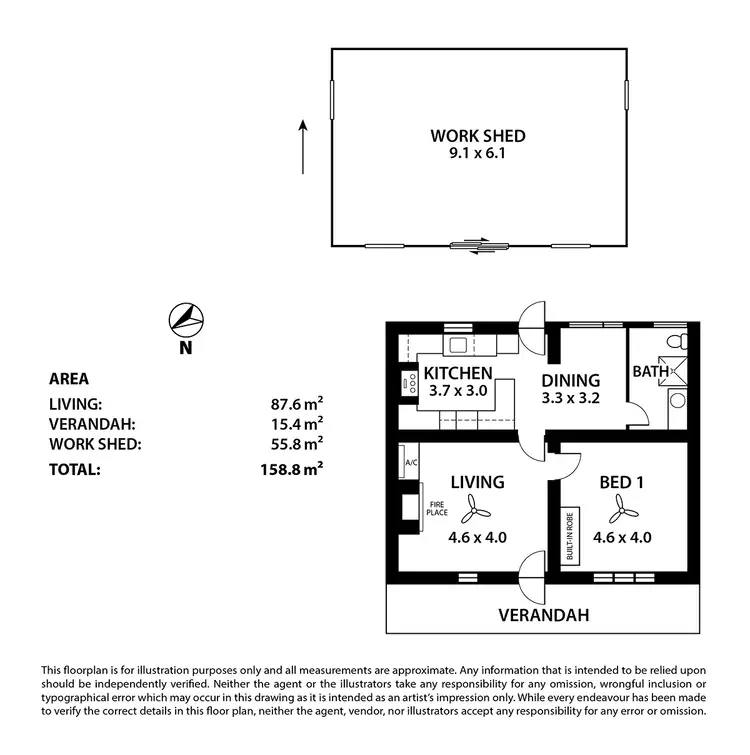 Floorplan of Homely house listing, 11 Montefiore Street, Callington SA 5254