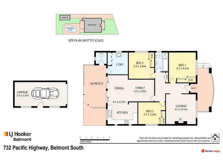 Floorplan of Homely house listing, 732 Pacific Highway, Belmont South NSW 2280