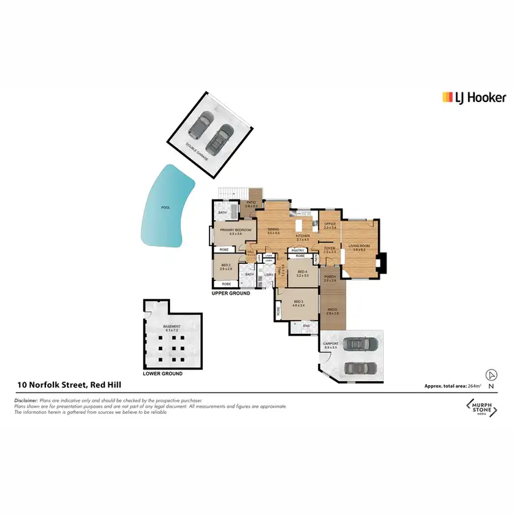 Floorplan of Homely house listing, 10 Norfolk Street, Red Hill ACT 2603