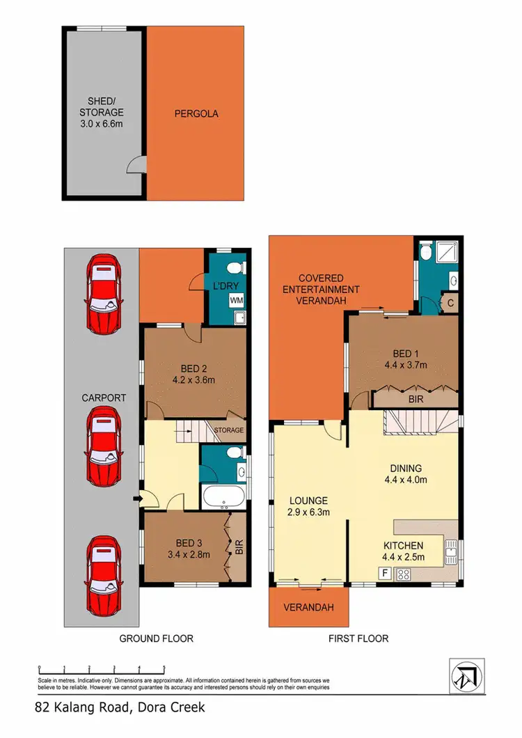 Floorplan of Homely house listing, 82 Kalang Road, Dora Creek NSW 2264