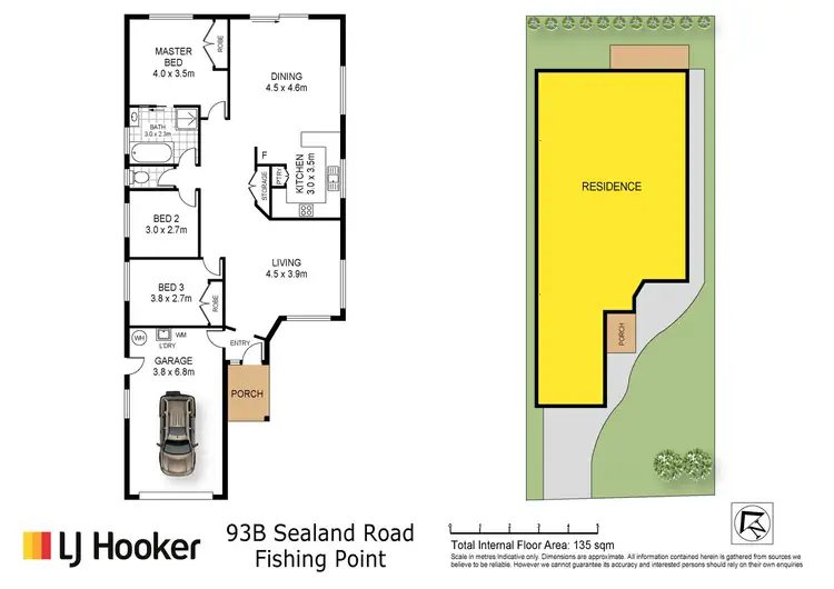 Floorplan of Homely house listing, 93B Sealand Road, Fishing Point NSW 2283