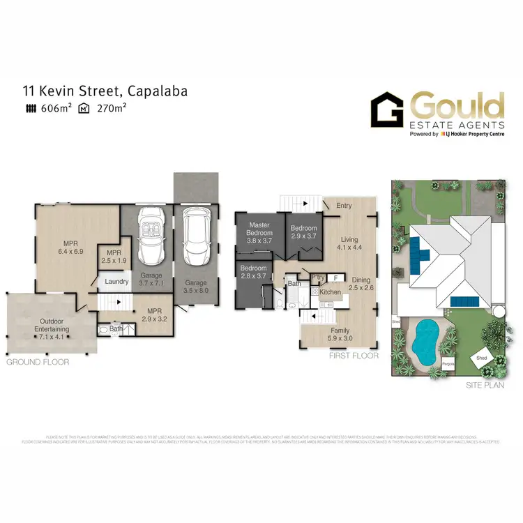 Floorplan of Homely house listing, 11 Kevin Street, Capalaba QLD 4157