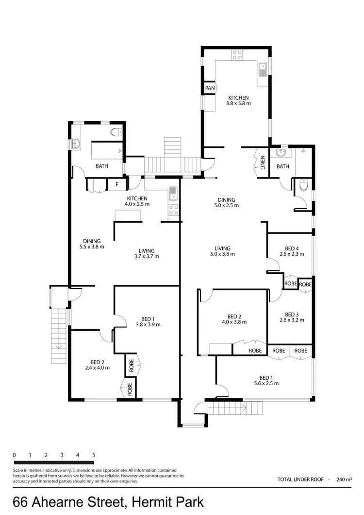 Floorplan of Homely house listing, 66 Ahearne Street, Hermit Park QLD 4812