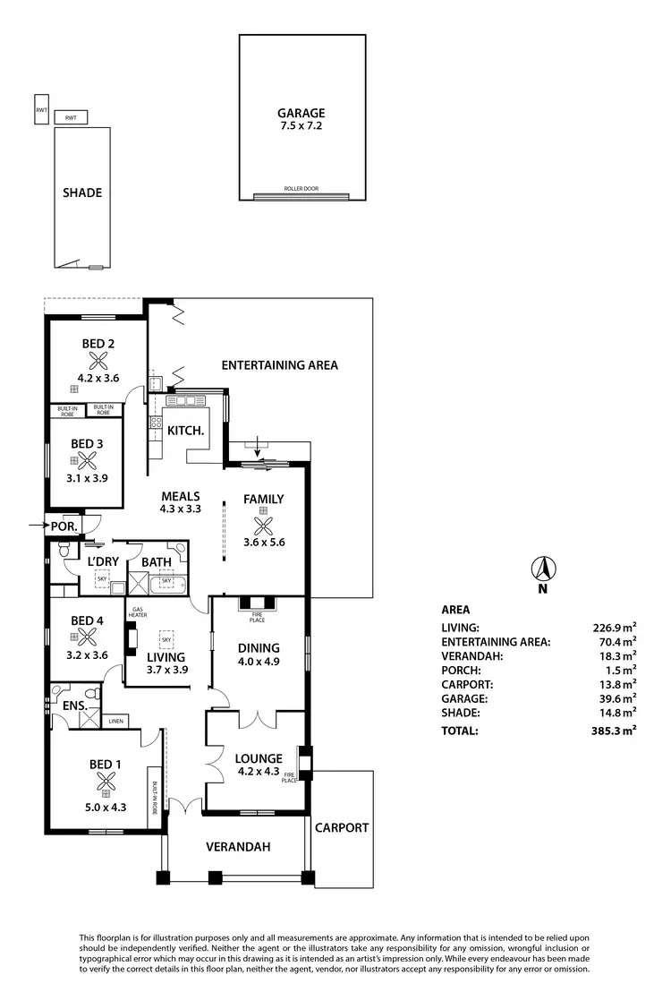 Floorplan of Homely house listing, 120 Angas Road, Westbourne Park SA 5041