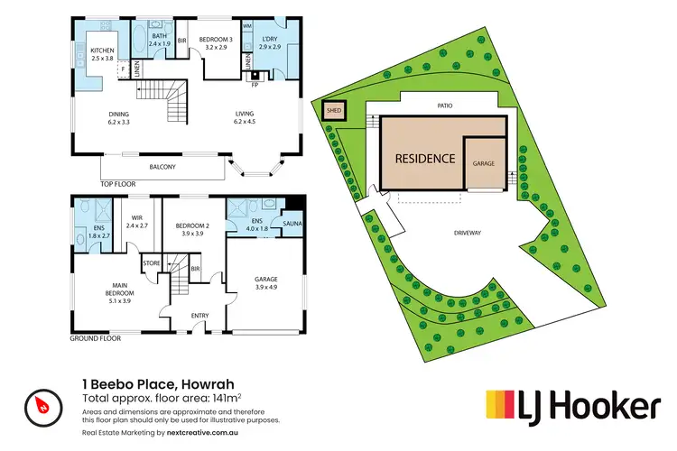 Floorplan of Homely house listing, 1 Beebo Place, Howrah TAS 7018
