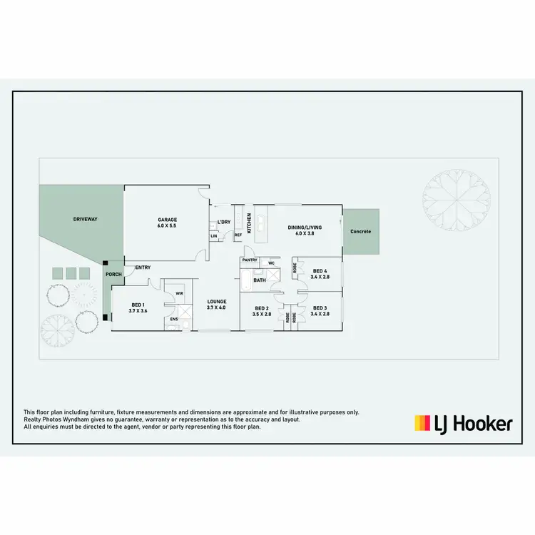 Floorplan of Homely house listing, 209 Haze Drive, Point Cook VIC 3030