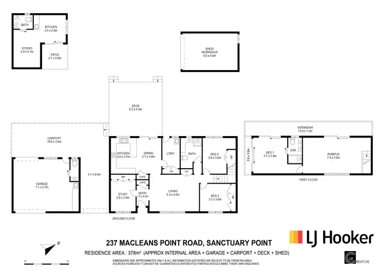 Floorplan of Homely house listing, 237 Macleans Point Road, Sanctuary Point NSW 2540