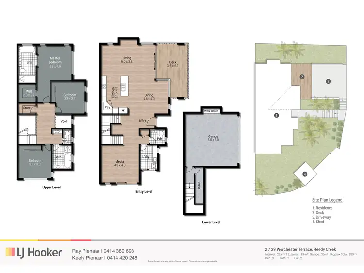 Floorplan of Homely house listing, 2/29 Worchester Terrace, Reedy Creek QLD 4227