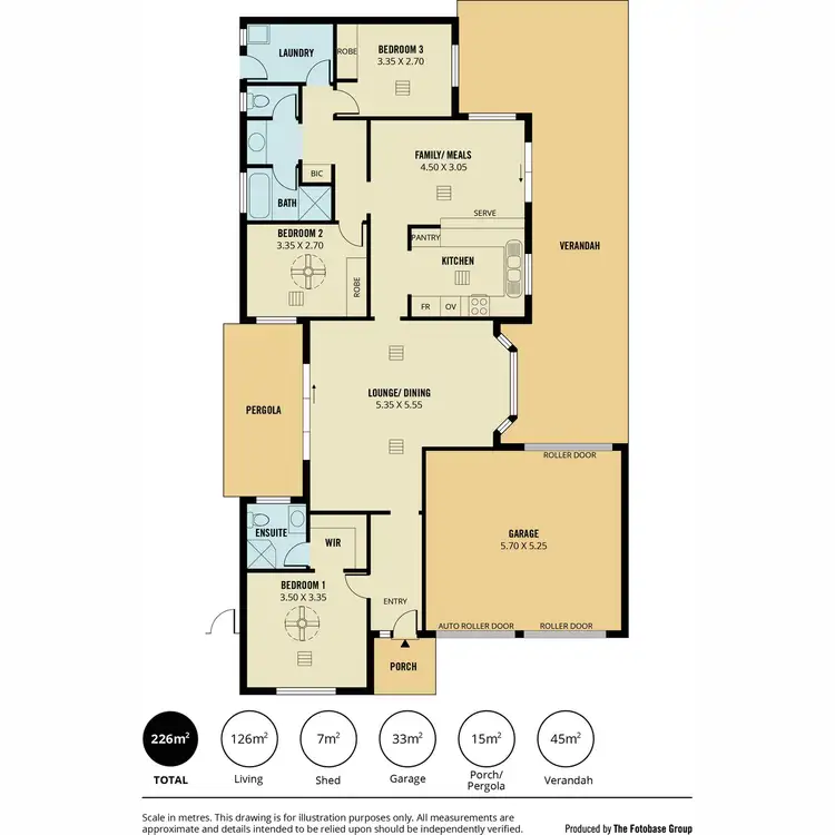 Floorplan of Homely house listing, 20 Lake Magenta Court, Greenwith SA 5125