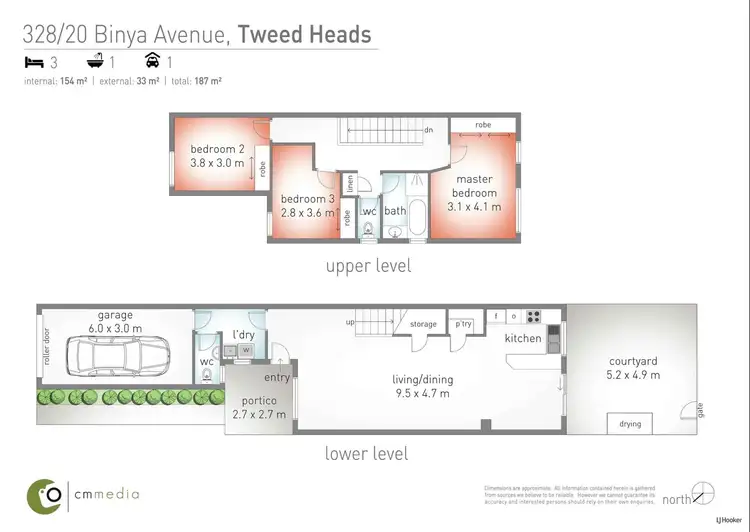 Floorplan of Homely unit listing, 328/20 Binya Avenue, Tweed Heads NSW 2485