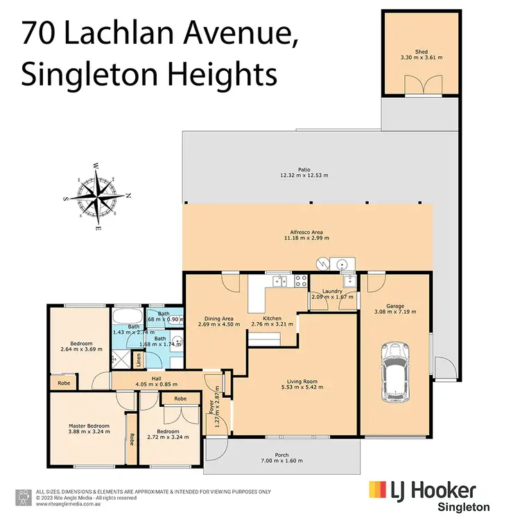 Floorplan of Homely house listing, 70 Lachlan Avenue, Singleton NSW 2330
