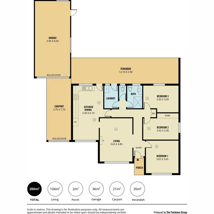 Floorplan of Homely house listing, 8 Halbury Road, Salisbury SA 5108