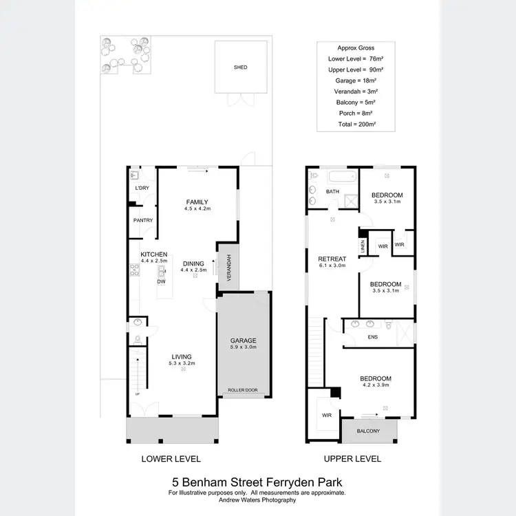 Floorplan of Homely house listing, 5 Benham Street, Ferryden Park SA 5010