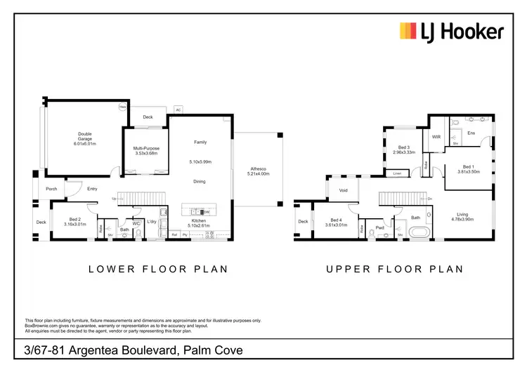 Floorplan of Homely house listing, 3/67-81 Argentea Boulevard, Palm Cove QLD 4879