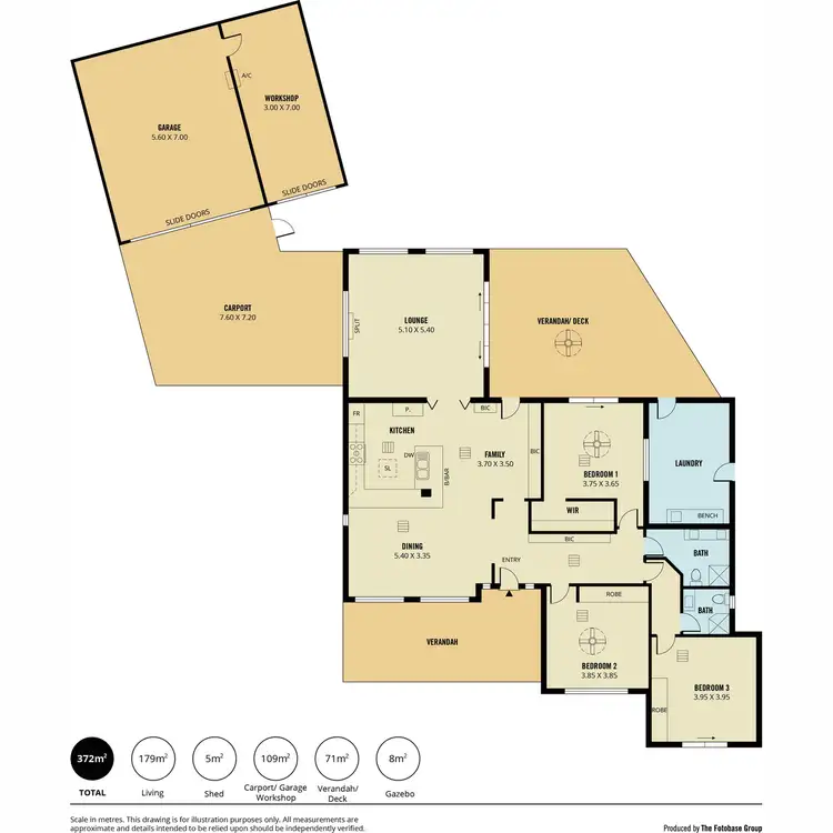 Floorplan of Homely house listing, 60 Target Hill Road, Salisbury Heights SA 5109