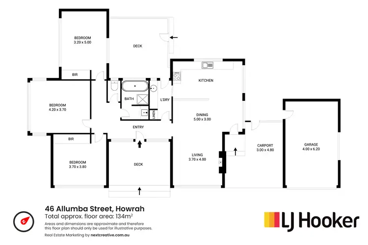 Floorplan of Homely house listing, 46 Allumba Street, Howrah TAS 7018