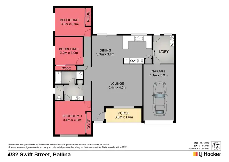Floorplan of Homely villa listing, 4/82 Swift Street, Ballina NSW 2478