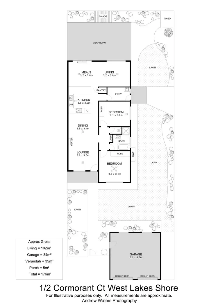 Floorplan of Homely house listing, 2 Cormorant Court, West Lakes Shore SA 5020