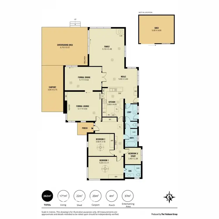 Floorplan of Homely house listing, 1 Wahroonga Avenue, Wattle Park SA 5066