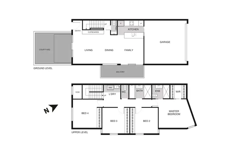 Floorplan of Homely townhouse listing, 78/2 Woodberry Avenue, Coombs ACT 2611