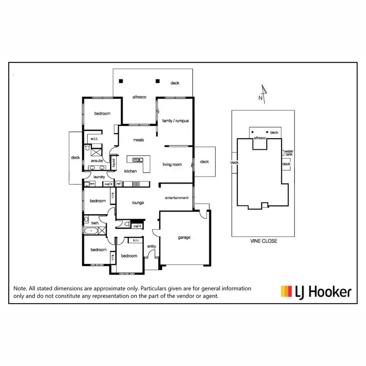 Floorplan of Homely house listing, 9 Vine Close, Point Cook VIC 3030