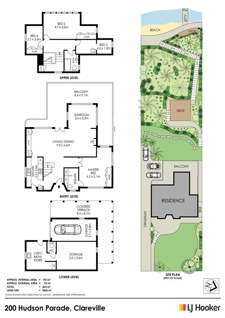Floorplan of Homely house listing, 200 Hudson Parade, Avalon Beach NSW 2107