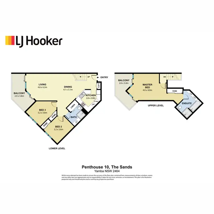 Floorplan of Homely apartment listing, 10/20-21 Pacific Parade, Yamba NSW 2464