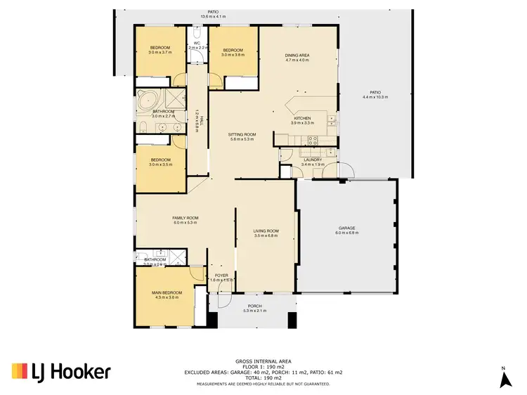 Floorplan of Homely house listing, 15 Emmett Street, Callala Bay NSW 2540