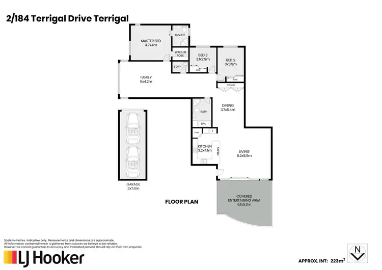 Floorplan of Homely unit listing, 2/184-190 Terrigal Drive, Terrigal NSW 2260