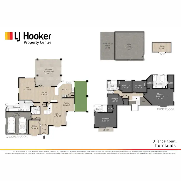 Floorplan of Homely house listing, 3 Tahoe Court, Thornlands QLD 4164