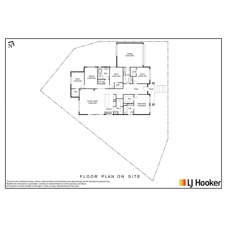 Floorplan of Homely house listing, 21 Maroon Street, Tarneit VIC 3029