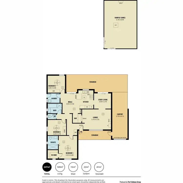 Floorplan of Homely house listing, 18 Gladman Close, Hillbank SA 5112