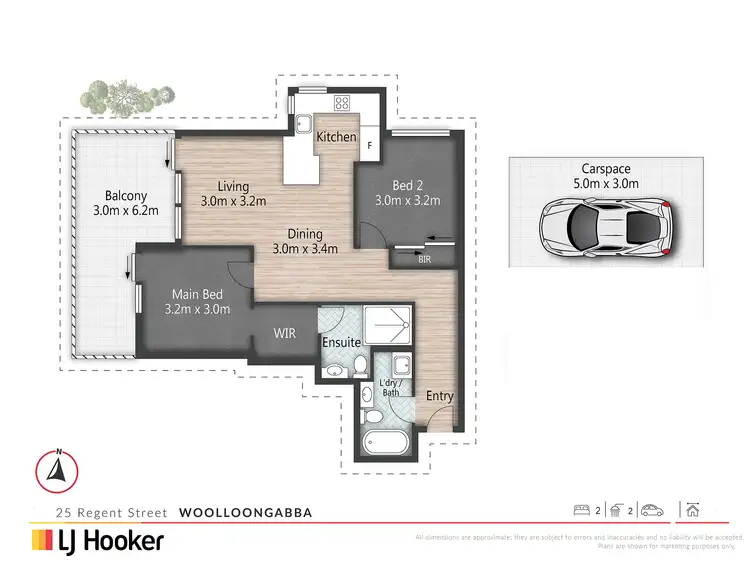 Floorplan of Homely unit listing, Unit 38/25-29 Regent Street, Woolloongabba QLD 4102