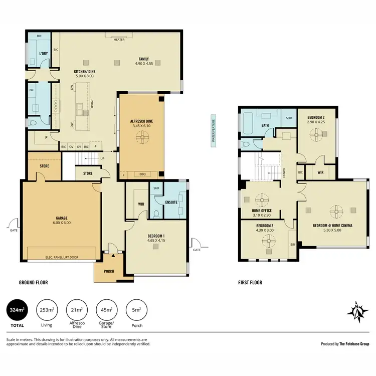Floorplan of Homely house listing, 45 Isla Circuit, Mawson Lakes SA 5095